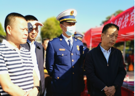 长春修宇特色食品电商有限公司参加河源市 2021 年新《安全生产法》 宣传周